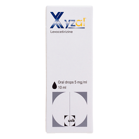 Ксизал капли для приема внутрь 5 мг/мл 10 мл 1 шт