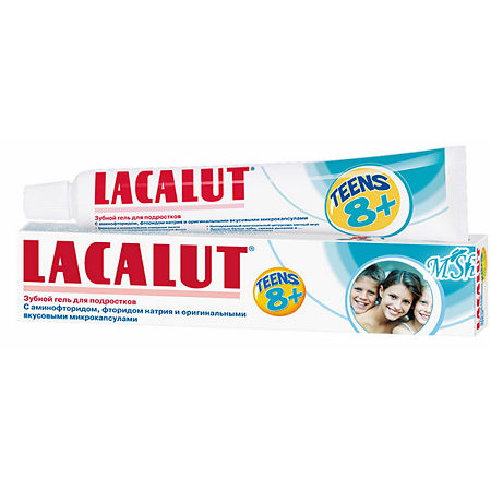 Lacalut Teens зубной гель 8+ 50 мл 1 шт