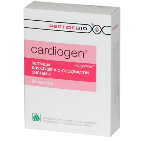 Кардиоген капсулы массой 0.275 г 60 шт