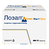 Лозап Плюс таблетки покрыт.плен.об. 12,5 мг+50 мг 90 шт