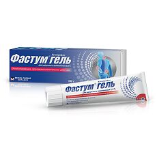 Купить Фастум гель для наружного применения 2,5 % 100 г 1 шт цена