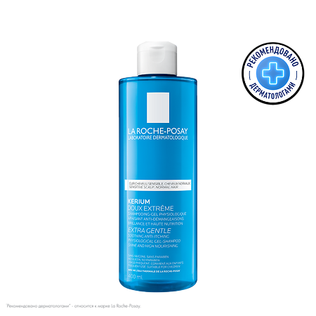 Изображение товара La Roche-Posay Kerium Шампунь-гель мягкий физиологический 400 мл 1 шт
