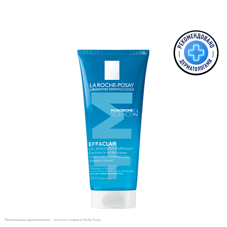 La Roche-Posay Effaclar Гель очищающий для чувствительной кожи лица и тела 200 мл 1 шт