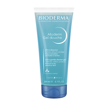 Изображение товара Bioderma Atoderm Мягкий очищающий гель для душа для нормальной сухой и атопичной кожи 200 мл 1 шт