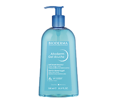 Купить Bioderma Atoderm Мягкий очищающий гель для душа для нормальной сухой и атопичной кожи 500 мл 1 шт цена