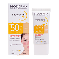 Купить Bioderma Photoderm AR Крем с тональным эффектом SPF 50+ тон натуральный 30 мл 1 шт цена