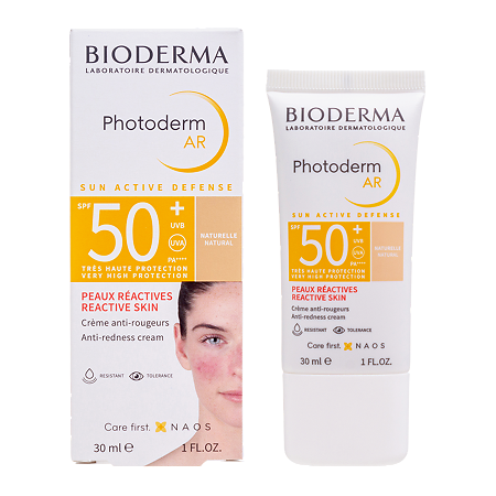 Bioderma Photoderm AR Крем с тональным эффектом SPF 50+ тон натуральный 30 мл 1 шт