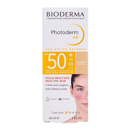 Bioderma Photoderm AR Крем с тональным эффектом SPF 50+ тон натуральный 30 мл 1 шт