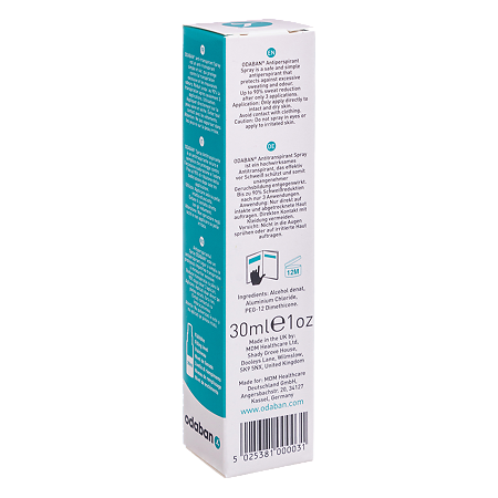 Одабан спрей-антиперспирант 30 мл 1 шт