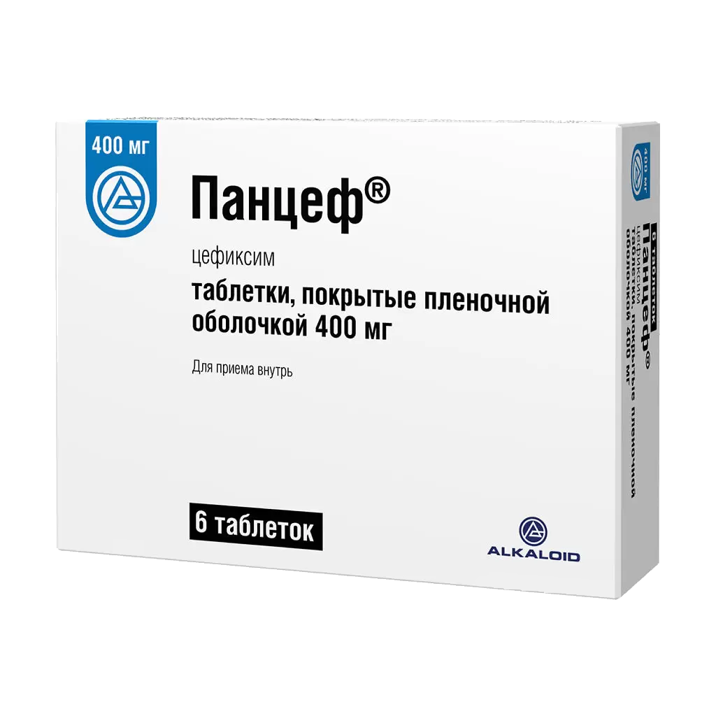Панцеф Таблетки Покрыт.Плен.Об. 400 Мг 6 Шт - Купить, Цена И.