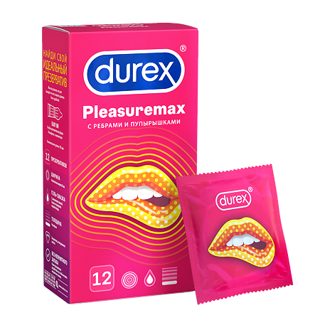 Презервативы Durex Pleasuremax 12 шт