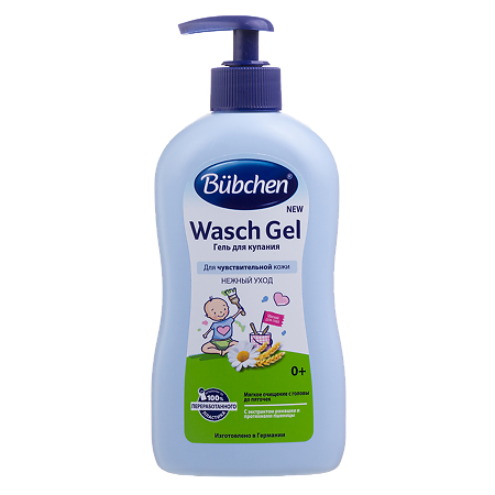 Бюбхен Гель для купания с рождения фл 400 мл 1 шт