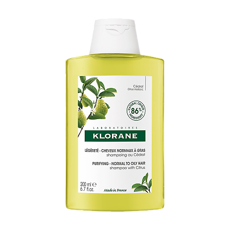 Klorane шампунь с мякотью Цитрона тонизирующий 200 мл 1 шт