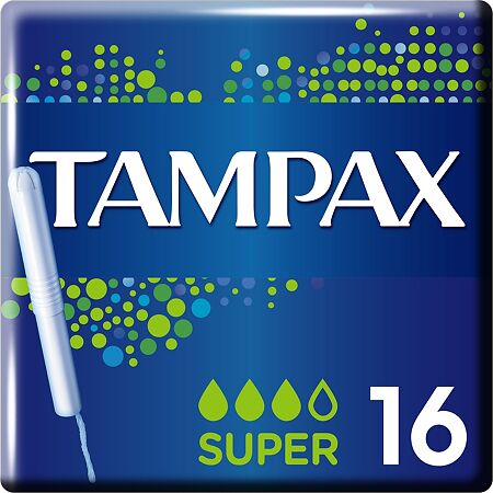 Tampax Тампоны Super 16 шт