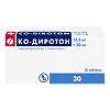 Ко-Диротон таблетки 12,5 мг+20 мг 30 шт