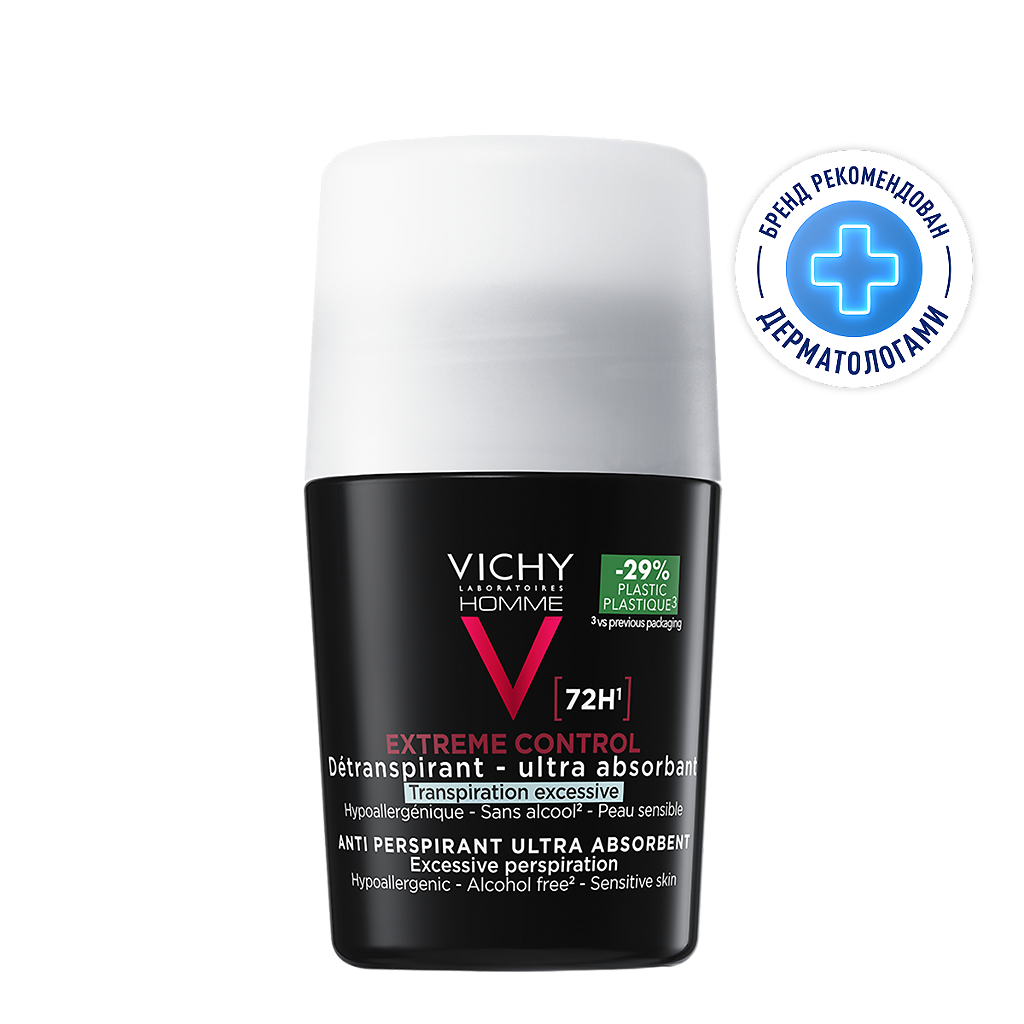 Изображение товара Vichy Homme Дезодорант-антиперспирант 72 ч для мужчин 50 мл