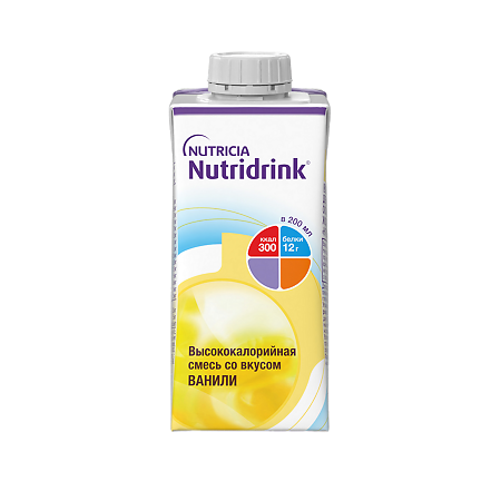 Изображение товара Нутридринк для энтерального питания ваниль 200 мл 1 шт