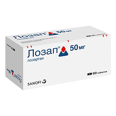 Купить Лозап таблетки покрыт.плен.об. 50 мг 90 шт цена