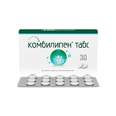 Купить Комбилипен табс таблетки покрыт.плен.об. 30 шт цена