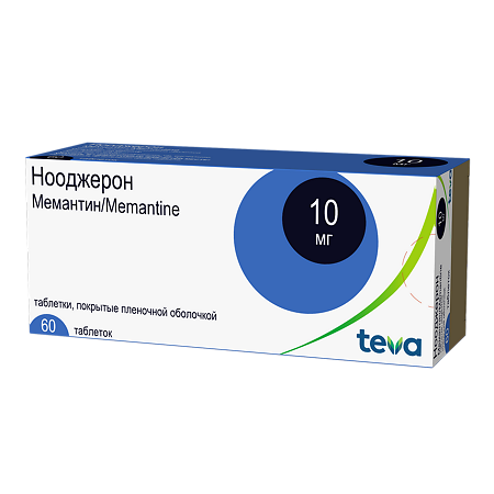 Нооджерон таблетки покрыт.плен.об. 10 мг 60 шт