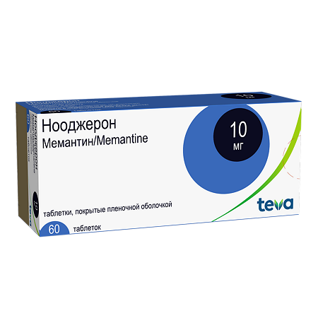 Нооджерон таблетки покрыт.плен.об. 10 мг 60 шт