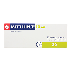 Купить Мертенил таблетки покрыт.плен.об. 10 мг 30 шт цена