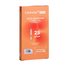 Купить Сателлит Плюс тест-полоски 25 шт цена