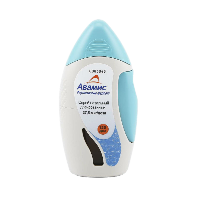 Авамис Спрей Назальный Дозированный 27,5 Мкг/Доза 120 Доз 1 Шт.