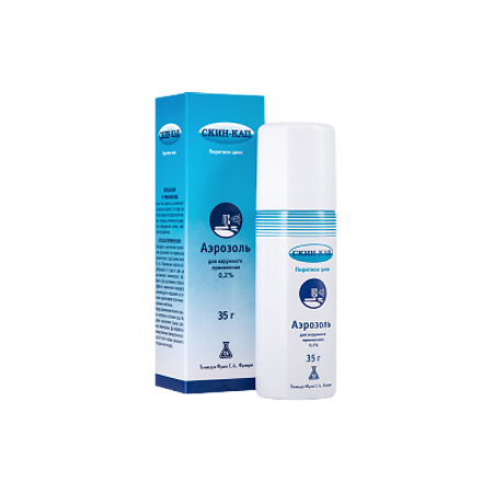 Изображение товара Скин-кап аэрозоль наружный 0,2% 35 г 1 шт
