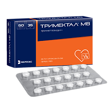 Купить Тримектал МВ таблетки с модифицированным высвобождением покрыт.плен.об. 35 мг 60 шт цена