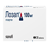 Лозап таблетки покрыт.плен.об. 100 мг 30 шт