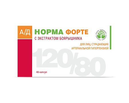АД Норма форте / AD Norma Forte капсулы по 0,35 г 48 шт