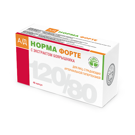 АД Норма форте / AD Norma Forte капсулы по 0,35 г 48 шт