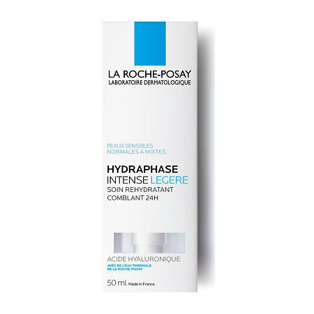 La Roche-Posay Hydraphase Intense Legere увлажняющее средство для нормальной и комбинированной кожи 50 мл 1 шт