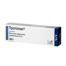 Изображение товара Протопик мазь для наружного применения 0,1 % 30 г 1 шт