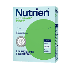 Изображение товара Нутриэн Стандарт с пищевыми волокнами (Nutrien Standard Fiber) лечебное питание сухая смесь 350 г 1 шт