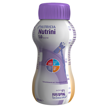 Nutrini/Нутрини готовая изокалорическая смесь для детей бутылочка 200 мл 1 шт