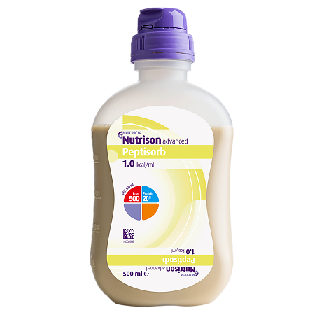 Nutricia Нутризон эдванст Пептисорб смесь для энтерального питания 500 мл 1 шт