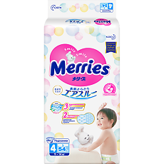 Купить Merries Подгузники размер L (9-14 кг) 54 шт цена