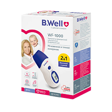 Купить Термометр инфракрасный 2 в 1 лобный /ушной  B.Well WF 1000 1 шт цена