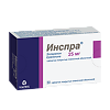 Инспра таблетки покрыт.плен.об. 25 мг 30 шт