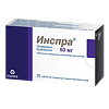 Инспра таблетки покрыт.плен.об. 50 мг 30 шт