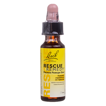 Рескью Ремеди (Бах) капли для приема внутрь 10 мл 1 шт
