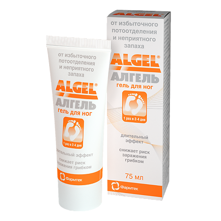 Изображение товара Алгель гель для ног 75 мл 1 шт