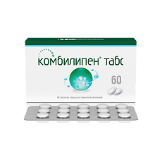 Купить Комбилипен табс таблетки покрыт.плен.об. 60 шт цена