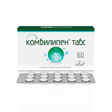 Купить Комбилипен табс таблетки покрыт.плен.об. 60 шт цена