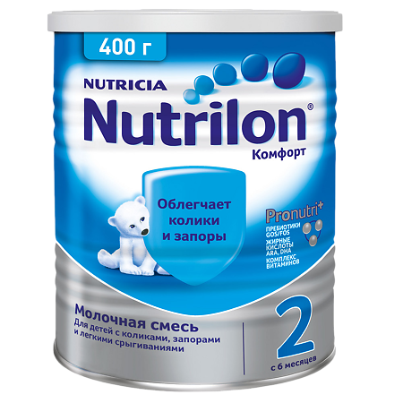Nutricia Нутрилон 2 Комфорт смесь сухая, 400 г 1 шт