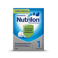 Купить Nutricia Нутрилон 1 Кисломолочный Сухая смесь 0+ 350 г цена