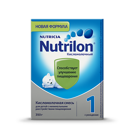 Изображение товара Nutricia Нутрилон 1 Кисломолочный Сухая смесь 0+ 350 г