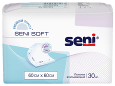 Купить Seni Soft простыни (пеленки) 60х60 см 30 шт цена